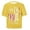 Yellow, variant on Girls 250th Anniversary Crop Top, Patriotic American Flag Print Short Sleeve Tee for Kids, Casual Independence Day Summer Shirt for Daily Holiday Wear(Pink,11-12 Years)