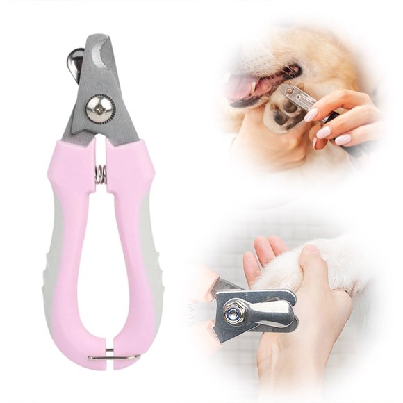Stainless Steel Pet Nail Clipper for Dogs and Cats Safe Grooming Tool with Quick Lock System Indoor Outdoor Use Trimmer