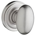 thumbnail image 6 of Baldwin Reserve Hdelltrr141 Half Dummy Ellipse Knob and Traditional Round Rose Bright Nickel Finish, 6 of 7