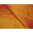 thumbnail image 2 of SILK Dupioni FABRIC Iridescent Mango Yellow x Orange color 54" wide DUP31C[2], 2 of 3