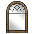 thumbnail image 3 of FirsTime & Co. Brown Hemmingway Arch Wall Mirror, Farmhouse, Arched, 24 x 1.25 x 36 in, 3 of 5