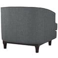 thumbnail image 3 of Modway Coast Upholstered Fabric Armchair in Gray, 3 of 5