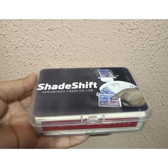 ShadeShift (Magic Package) By SansMinds Creative Lab Close-Up Magic Tricks Gimmick Street Magic Bar Card Magic Props Illusions