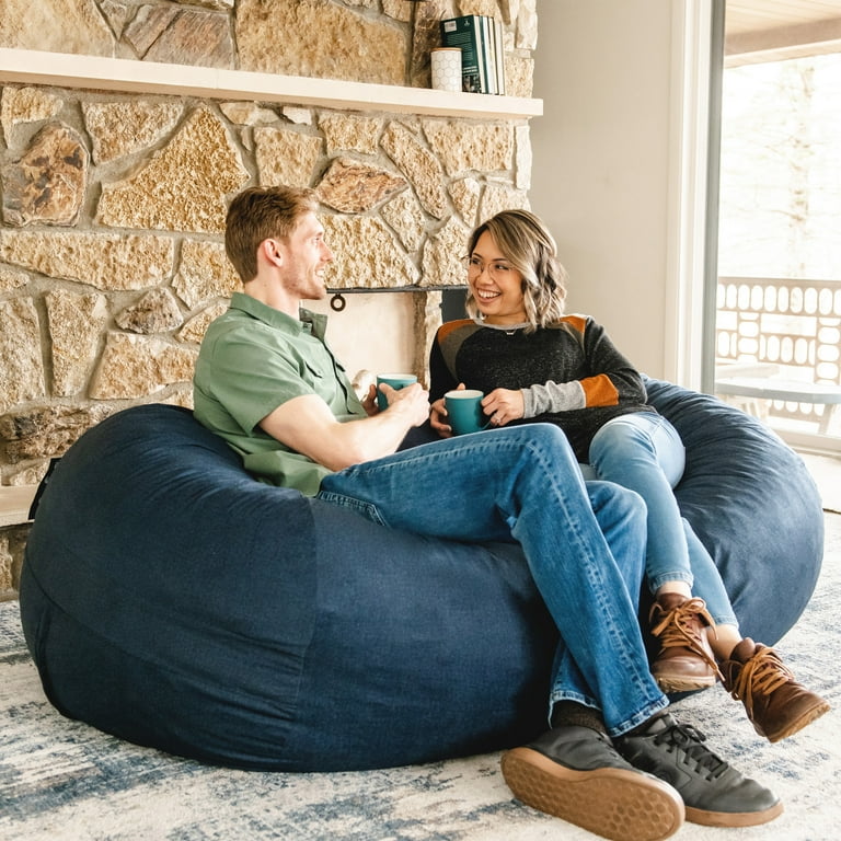 Woven bean bag chair deals