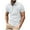 White, variant on HomeGardon Mens Shirts Turn Down Collar Short Sleeve,Mens Shirts Turn Down Collar Casual Solid-Color Button Pocket Short Sleeve Turndown Collar Shirt,S-XXXL