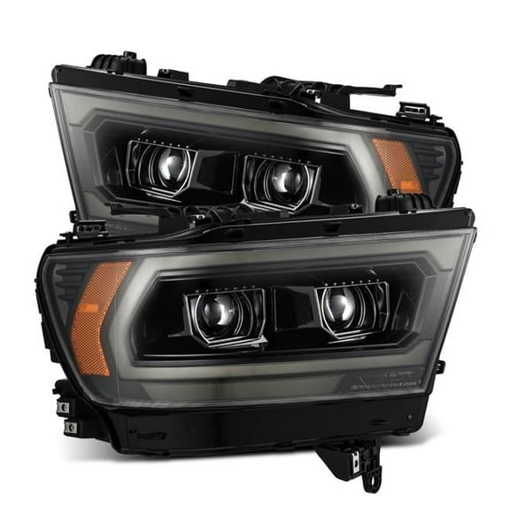 880575 Luxx-Series LED Projector Headlights for 2019-2022 Ram 1500, Alpha Black