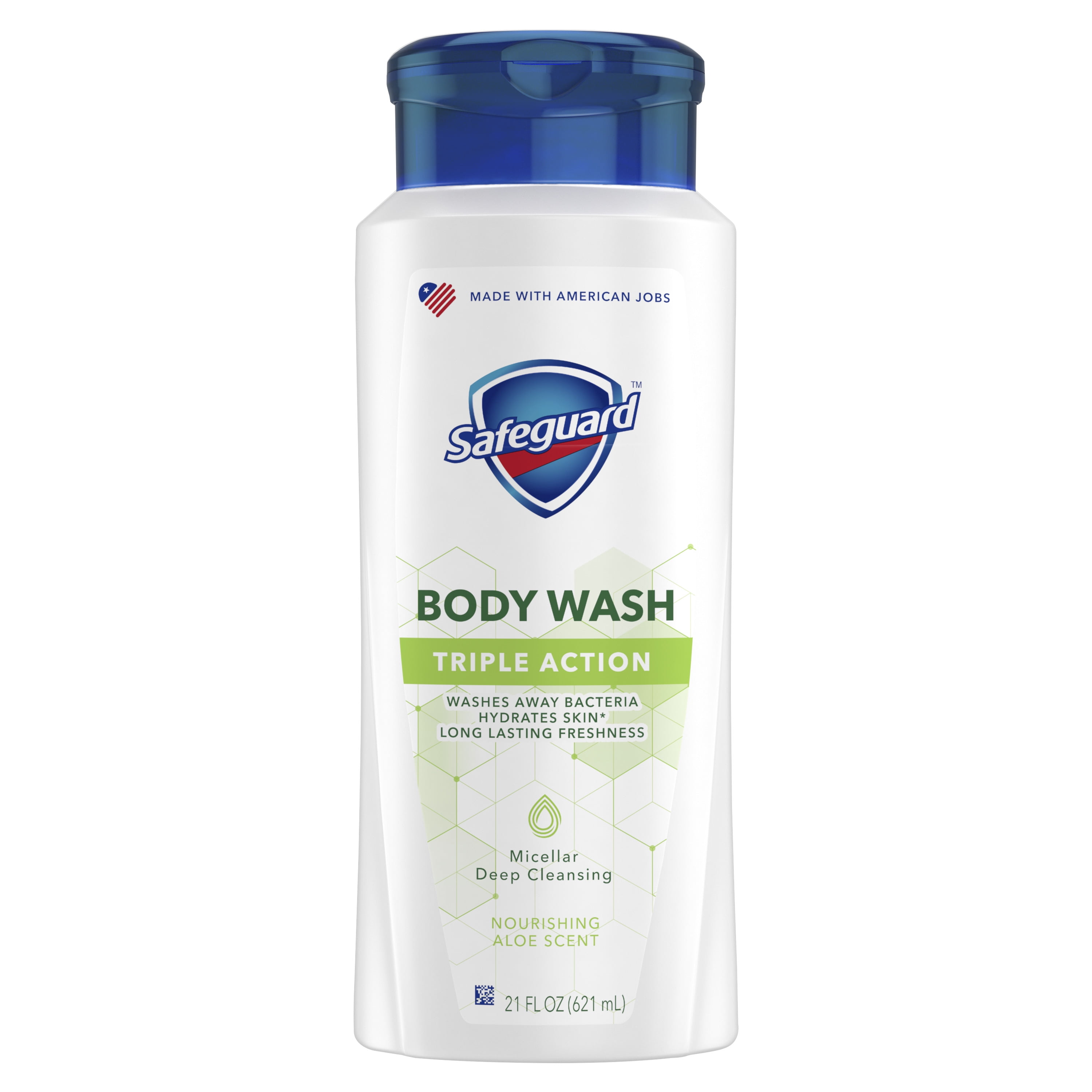Safeguard Body Wash Nourishing Aloe Scent, 21 Ounces
