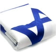 thumbnail image 4 of Double Sided Israel Flag 3x5 Ft Outdoor Israeli Flags Embroidered Heavy Duty 210D Nylon Oxford Sewn Stripes Stronger Brass Grommets 4 Stitched Hemmin, 4 of 7