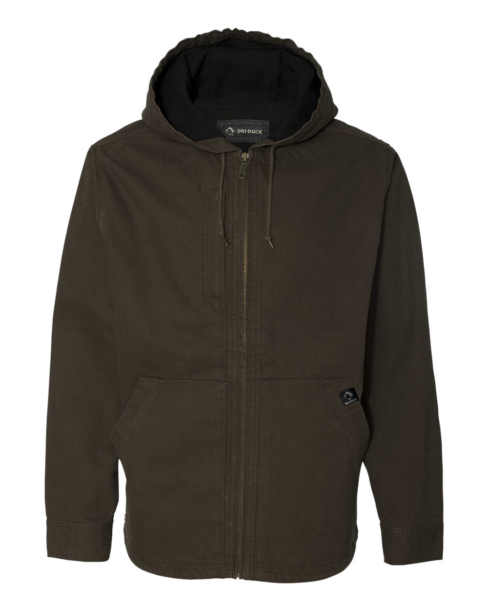 DRI DUCK Laredo Boulder Cloth Canvas Jacket with Thermal Lining, XL, Tobacco