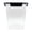 Black, variant on JUST COOK Airtight Speckled Plastic Food Storage Container with Lid, 3L, Clear
