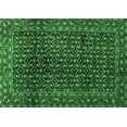 thumbnail image 1 of Ahgly Company Indoor Rectangle Persian Emerald Green Traditional Area Rugs, 7' x 10', 1 of 4
