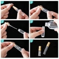 thumbnail image 5 of 100 Pcs Mini Spray Bottles, 5 ml & 3 ml Glass Fine Mist Spray Bottles, Refillable Travel Perfume Bottle with Gold Cap, Clear Empty Portable Sample Containers for Essential Oils, 5 of 8
