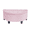 Pink Velvet, variant on Impressions Vanity Luna Storage Bench for Bedroom with Silver Nailhead and Interior Storage (Pink Velvet)