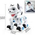 thumbnail image 4 of Robot de control remoto perro RC caminata inteligente interactiva Baile robot programable juguete cachorro mascota electrónica esquí esquí Gafas de esquí, 4 of 5