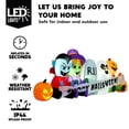 thumbnail image 3 of Calabaza hinchable Joiedomi para Halloween, con LED, fantasma, bruja, 244 cm, 3 of 8