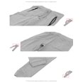 thumbnail image 5 of Ma Croix Mens Fleece Jogger Pants Slim Fit Athletic Activewear, 5 of 5