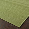 thumbnail image 3 of HomeRoots 506926 2 x 8 ft. Green Stain Resistant Indoor & Outdoor Rectangle Area Rug, 3 of 4