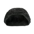 thumbnail image 5 of Dyfzdhu Men Unisex Outdoor Hat Knitting Winter Plush Warm Knit Black, 5 of 6