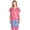 Pink, variant on Casual Nights Women's Round Neck Mu-Mu Housecoat Lounger