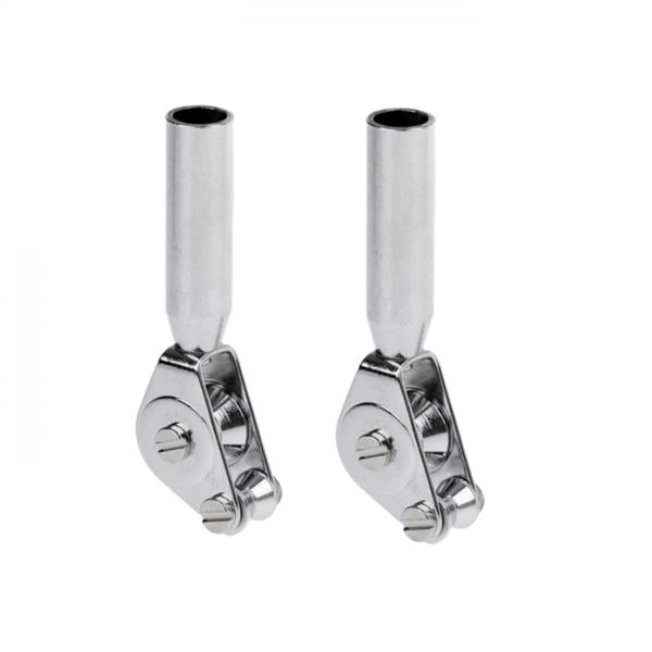 Trolling Fishing Rod Double Roller Guides Tip Top Bearing for Big Game 5# 