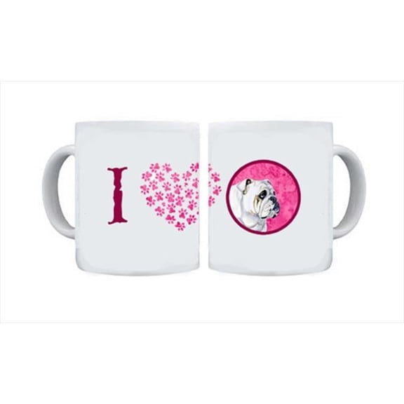 15 oz. Bulldog English Dishwasher Safe Microwavable Ceramic Coffee Mug