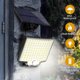 thumbnail image 2 of Solar Flood Lights Outdoor 106/318 LED Solar Motion Lights Remote Solar Security Lights Wall Lights Waterproof 3 Modes Garden, 2 of 2