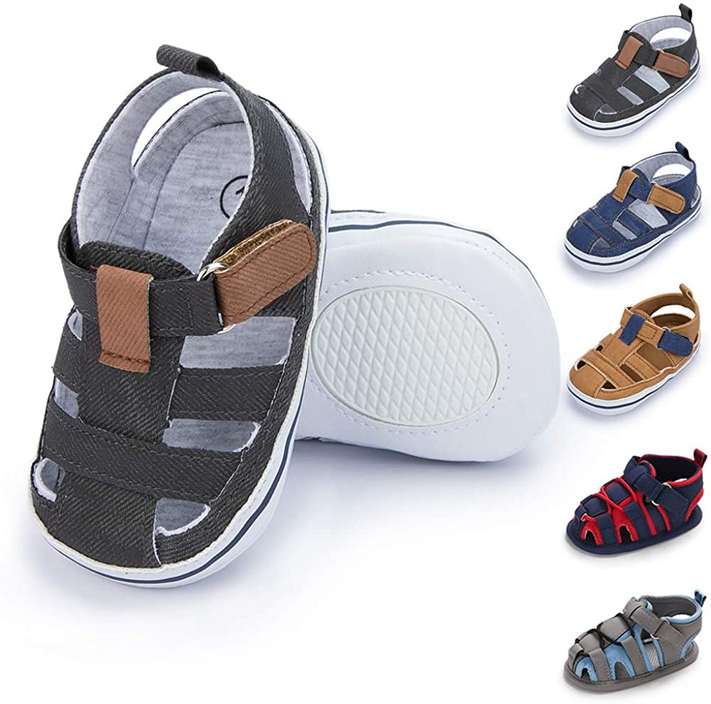 Beach Style Summer Baby Boys Shoes Soft Toddle Boy Sandals Slippers Shoes