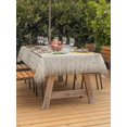 thumbnail image 3 of Outdoor Tablecloths with Umbrella Hole & Zipper, Sunflower 54x80 Inch Tablecloth Rectangle, Vintage Botanical Waterproof Table Cloth, Patio/Pool/Picnic Table Covers, 3 of 8