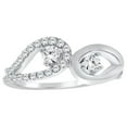 thumbnail image 3 of 0.50 Carat Diamond Wedding Engagement Discounted Ring In 10K Solid Rose, White & Yellow Gold, 3 of 3