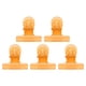 thumbnail image 1 of 5pcs C Curve Nail Extension Clips Multifuncional Plástico Nail Art Accesorios Naranja, 1 of 8