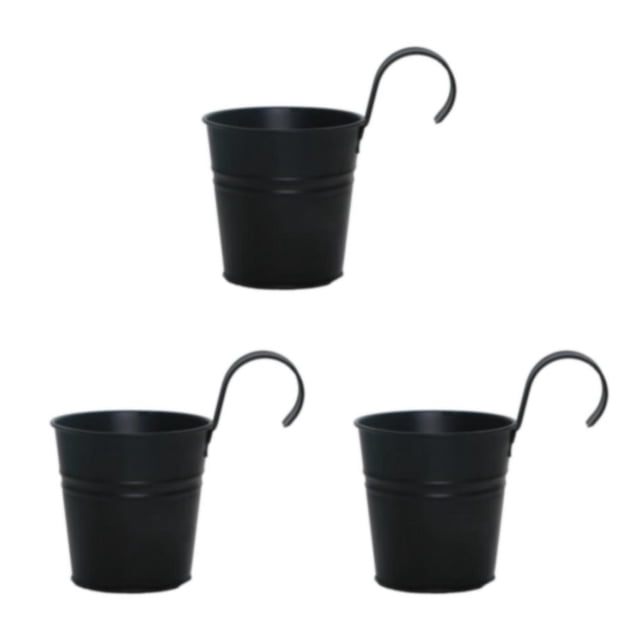 Cateissary Metal Fácil De Limpiar Y Ventilar Inodoro Decoración Colgante Para Balcón Jardín Y Oficina Duradero E Hipoalergénico Negro Type1 NO1