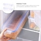 thumbnail image 2 of Caja de almacenamiento rectangular para alimentos de cocina, 2 unidades, a prueba de hojas, sellada, para fideos secos y pasta, 2 of 7