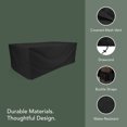 thumbnail image 5 of Covermates Outdoor/Patio Table Cover - 60"W x 36"D x 25"H, 600D Polyester, Rip-Resistant, 5 of 8