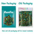 thumbnail image 2 of Renfio Camaleón Chunky Glitter Mezclado Polvo Fino Cambio de Color 1.75 Oz (50g) PET Flake Hexágono Blanco Rosa Brillos Lentejuelas Resina Pigmento Chip Polvo para Slime Pintura Artesanía Cabello Uñas, 2 of 5