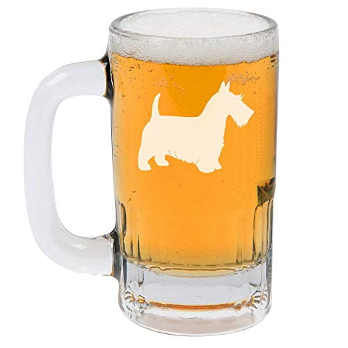For Daily Ware Beer Mug Glass Set of 4-16 oz Thick Classic Beer Mugs 