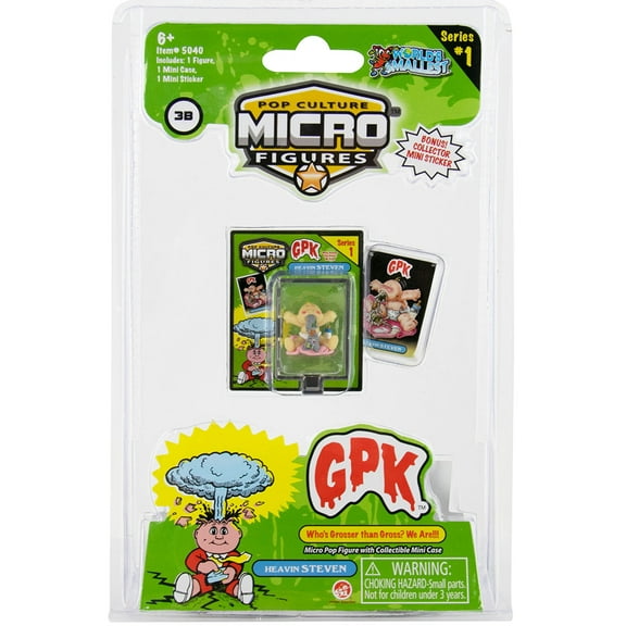 World's Smallest Micro Figures (GPK) Garbage Pail Gag Toys for Kids (Heavin Steven)