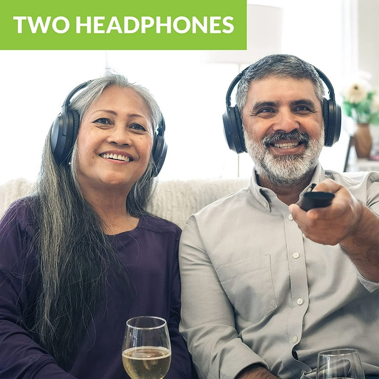Two wireless headphones for tv new arrivals