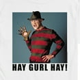 thumbnail image 3 of Nightmare On Elm Street - Hay Gurl Hay - Freddy Krueger - Men's Short Sleeve Graphic T-Shirt, 3 of 5