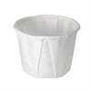 Souffle Cup Solo .5 oz. White Paper Disposable 2 Packs of 250