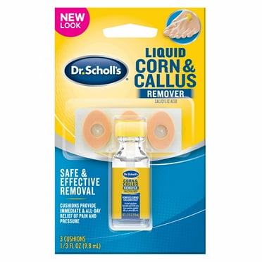 Dr. Scholl's Liquid Corn & Callus Remover, Liquid Kit- 1/3 fl oz.