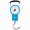 Blue, variant on Miami CarryOn Mechanical Luggage Scale with Tape Measure - 75 Lbs (Blue)