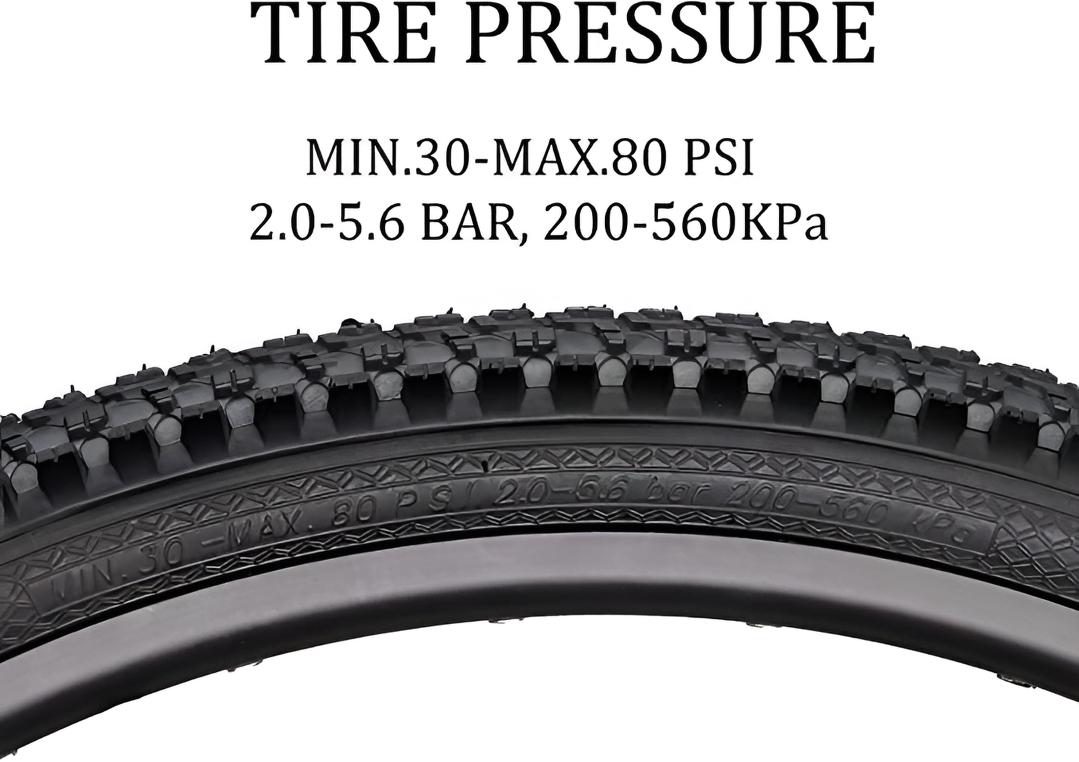 MOHEGIA Bike Tire 24x1.95 inch Folding Bicycle Tires for Mountain Bikes