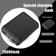 5V 20000mAh Portable Powerbank 5V 3A Dual USB Output, Portable Charger for Heated Jacket Heated Vest Heated Scarf Heated & Phone,1 P