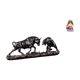 thumbnail image 1 of Estatua de madre, figura de toro y oso, estatua de resina para escritorio, adorno de animal, decoración artesanal única, adecuada para regalar, decora, 1 of 8