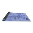 thumbnail image 2 of Ahgly Company Indoor Rectangle Abstract Blue Modern Area Rugs, 2' x 3', 2 of 4