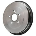 thumbnail image 4 of Detroit Axle - Brake Rotors Drums for 2009-2018 Toyota Corolla, 2019 Corolla [1.8L], Front Drilled Slotted Brake Rotors Rear Brakes Drums 2010 2011 2012 2013 2014 2015 2016 2017 Replacement, 4 of 8