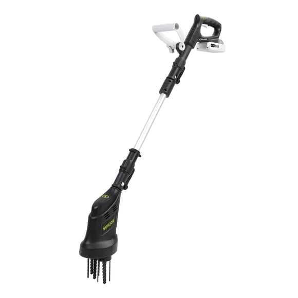 Sun Joe 24V Cordless Claw Tiller and Cultivator, Battery Powered Garden and Yard Soil Tool