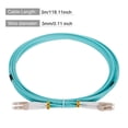 thumbnail image 2 of 3 Metros 9,8 pies Fibras Parche Cable Multimodo Dúplex LC-LC OM3 LSZH Fibras Óptico Puente Verde para Rojo Transceptor Instrumentación 1 Uds, 2 of 6