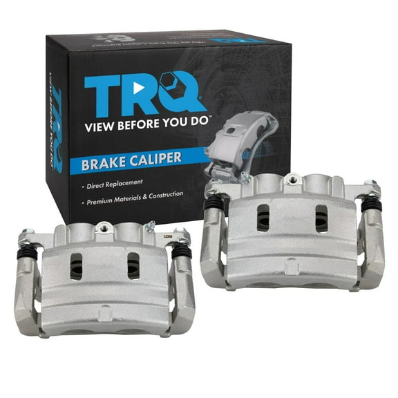 TRQ Front Brake Caliper Set Compatible with 2014-2019 Dodge Charger