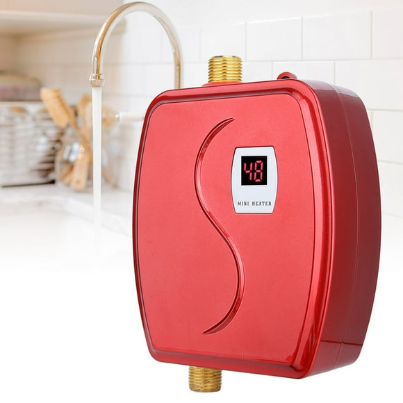 Tankless Water Heater Mini Water Heater Water Heater Hot Water Heater Water Heating Machine For Home Office Hotel Cafe US Plug 110V